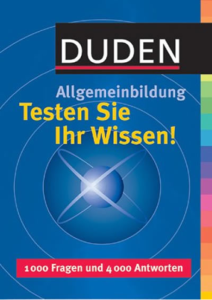 Rich Results on Google's SERP when searching for 'Duden Allgemeinbildung Testen Sie Ihr Wissen'